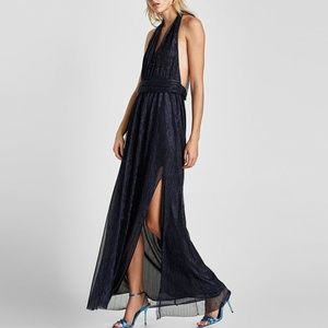 ZARA Long Shiny Dress - New With Tag